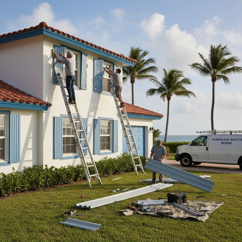 Hurricane Shutter Installation