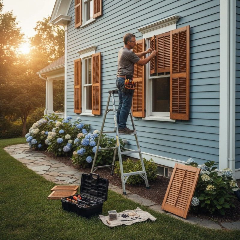 Shutter Handle Repair in Kansas City, MO