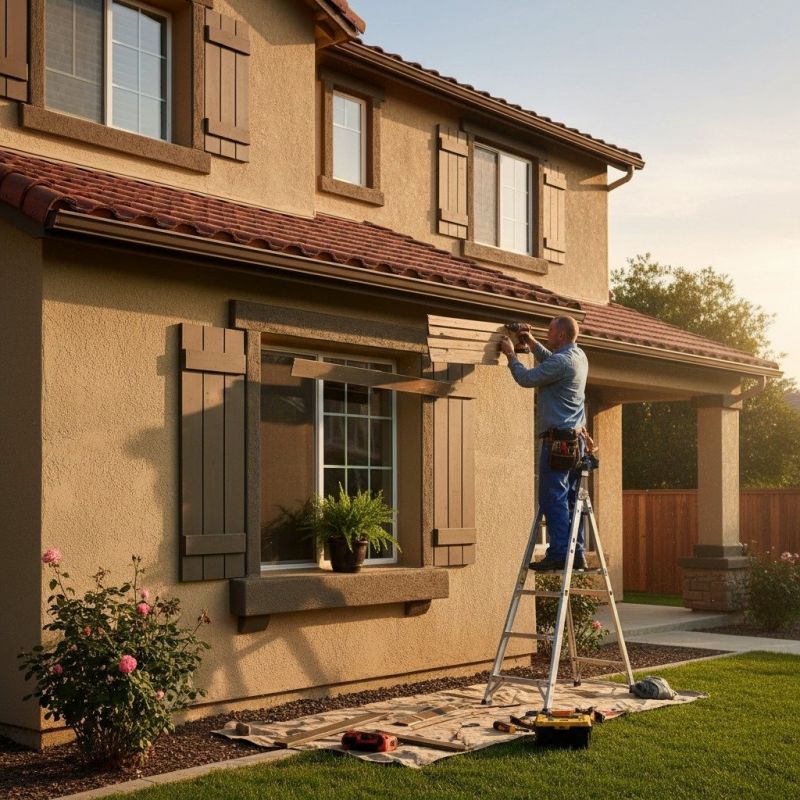 Shutter Reattachment in Olathe, KS